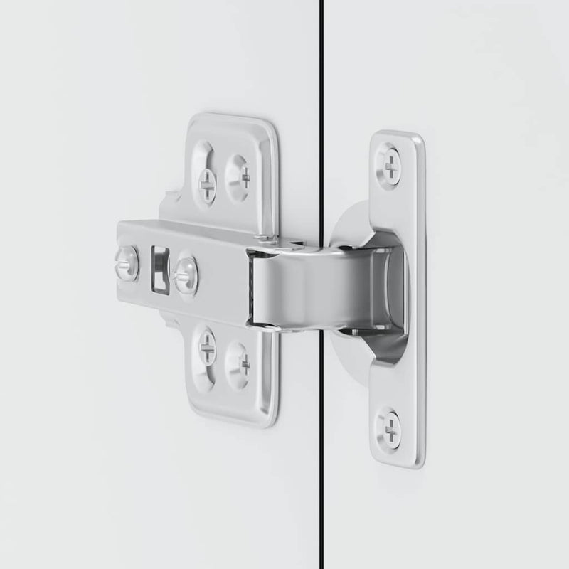 vidaXL Konyhai fali szekrény Lucca fekete szerelt fa