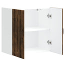 vidaXL konyhai fali szekrény Lucca füstölt tölgy szerelt fa