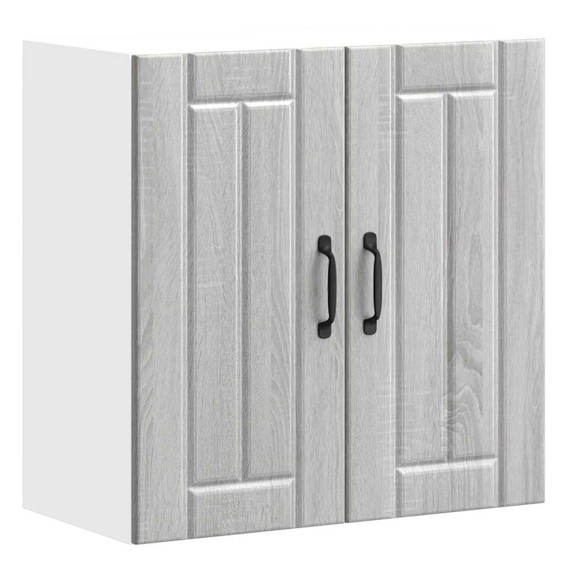 vidaXL konyhai fali szekrény Lucca szürke sonoma szerelt fa