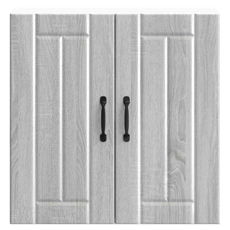 vidaXL konyhai fali szekrény Lucca szürke sonoma szerelt fa