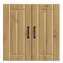 vidaXL konyhai fali szekrény Lucca kézműves tölgy szerelt fa