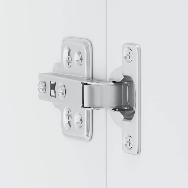 vidaXL konyhai fali szekrény Lucca fehér szerelt fa