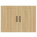 vidaXL konyhai fali szekrény Lucca sonoma tölgy szerelt fa