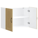 vidaXL konyhai fali szekrény Lucca sonoma tölgy szerelt fa