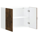 vidaXL konyhai fali szekrény Lucca füstölt tölgy szerelt fa