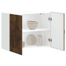 vidaXL konyhai fali szekrény Lucca füstölt tölgy szerelt fa