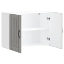 vidaXL konyhai fali szekrény Lucca szürke sonoma szerelt fa