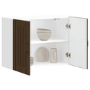 vidaXL konyhai fali szekrény Lucca barna tölgy szerelt fa