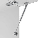 vidaXL Konyhai fali szekrény Lucca fekete szerelt fa