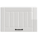 vidaXL konyhai fali szekrény Lucca magasfényű fehér szerelt fa