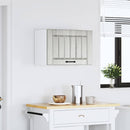 vidaXL konyhai fali szekrény Lucca szürke sonoma szerelt fa