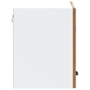 vidaXL konyhai fali szekrény Lucca antik fa szerelt fa