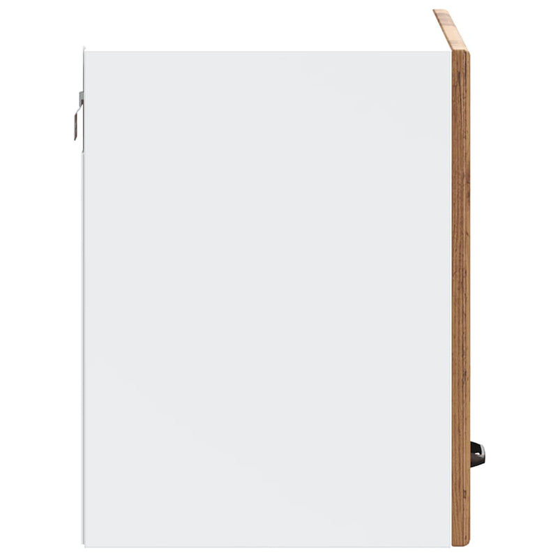 vidaXL konyhai fali szekrény Lucca antik fa szerelt fa