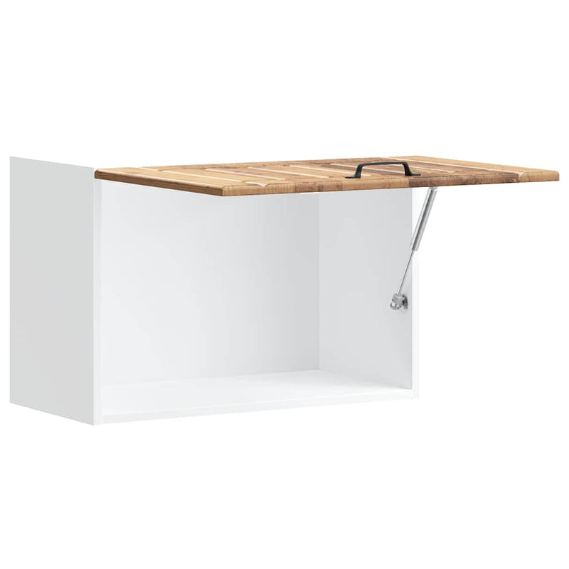 vidaXL konyhai fali szekrény Lucca antik fa szerelt fa