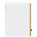 vidaXL konyhai fali szekrény Lucca kézműves tölgy szerelt fa