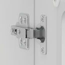 vidaXL Konyhai fali szekrény üvegajtóval Lucca fehér színű műfa