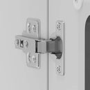 vidaXL Konyhai fali szekrény üvegajtóval Lucca fekete színű fűrészáru