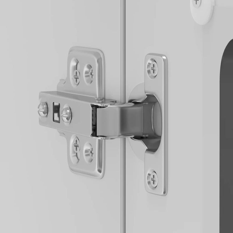 vidaXL Konyhai fali szekrény üvegajtóval Lucca fekete színű fűrészáru