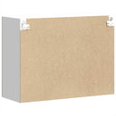 vidaXL konyhai fali szekrény üvegajtóval Lucca sonoma tölgy