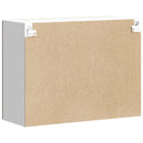 vidaXL Konyhai fali szekrény üvegajtóval Lucca régi fából