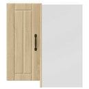 vidaXL Lucca sonoma tölgy színű szerelt fa konyhai fali sarokszekrény