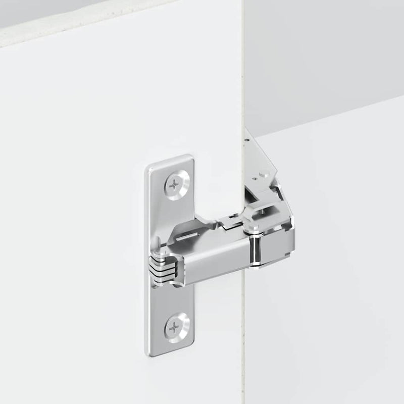 vidaXL Lucca betonszürke szerelt fa konyhai fali sarokszekrény