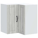 vidaXL Lucca szürke sonoma színű szerelt fa konyhai fali sarokszekrény