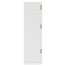 vidaXL Lucca fehér szerelt fa konyhaszekrény