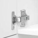 vidaXL Lucca fehér szerelt fa konyhaszekrény
