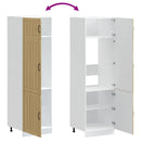 vidaXL Lucca sonoma tölgy színű szerelt fa konyhaszekrény