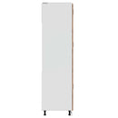 vidaXL Lucca antik fa színű szerelt fa konyhaszekrény