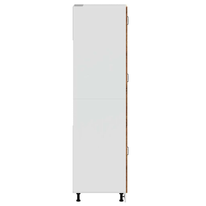 vidaXL Lucca antik fa színű szerelt fa konyhaszekrény