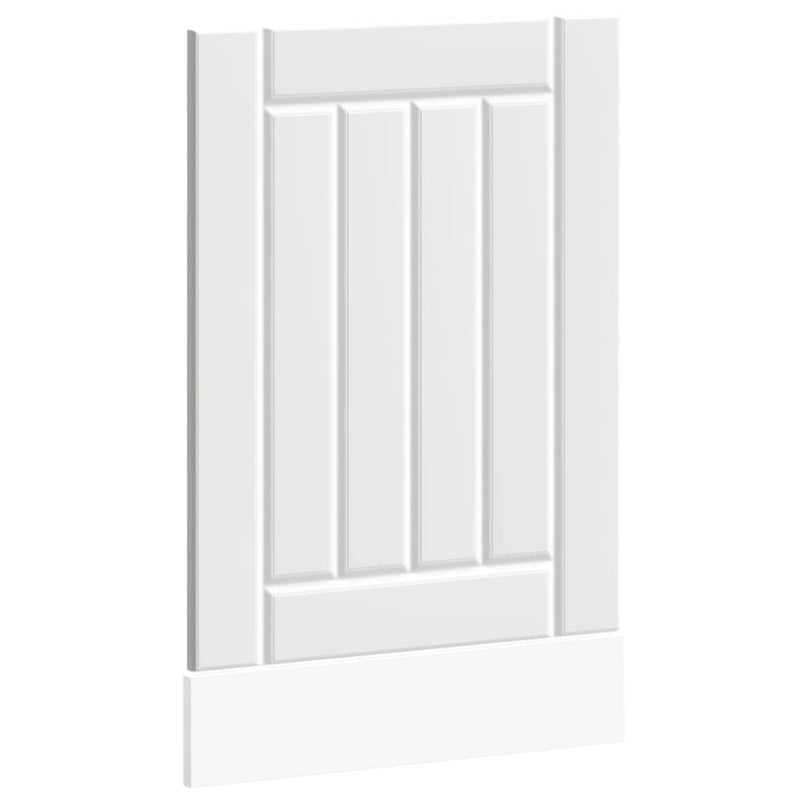 vidaXL mosogatógép panel Lucca fehér színű fából készült műfa