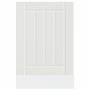 vidaXL mosogatógép panel Lucca fehér színű fából készült műfa