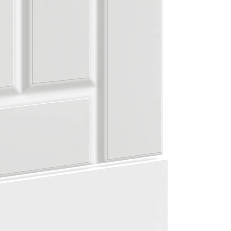 vidaXL mosogatógép panel Lucca fehér színű fából készült műfa