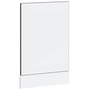 vidaXL mosogatógép panel Lucca fekete színű fából készült műfa