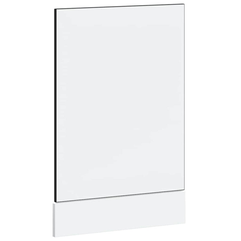 vidaXL mosogatógép panel Lucca fekete színű fából készült műfa