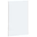 vidaXL mosogatógép panel Lucca magasfényű fehér színű műfa