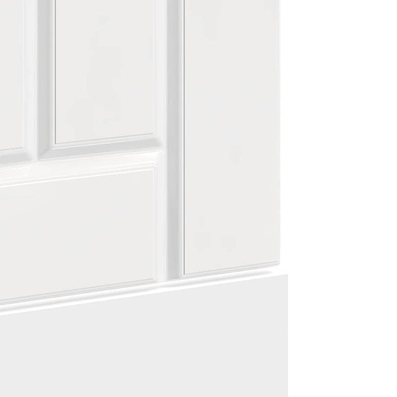 vidaXL mosogatógép panel Lucca magasfényű fehér színű műfa