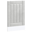 vidaXL mosogatógép panel Lucca beton szürke színű fából készült műfa