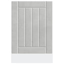 vidaXL mosogatógép panel Lucca beton szürke színű fából készült műfa