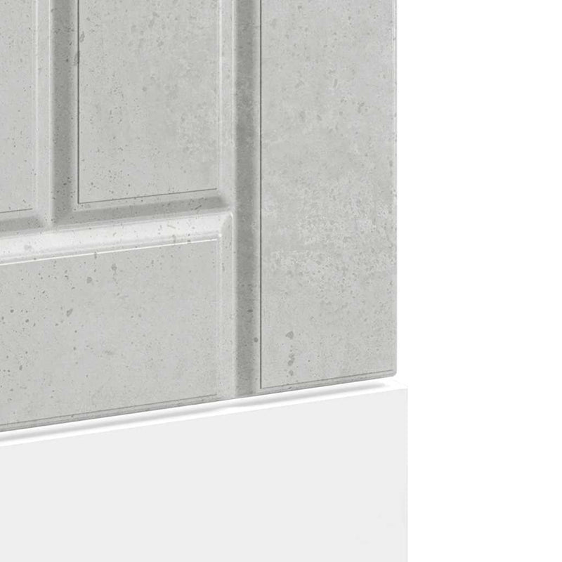 vidaXL mosogatógép panel Lucca beton szürke színű fából készült műfa