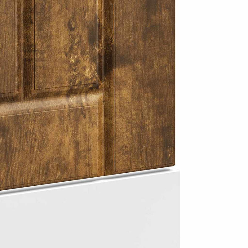 vidaXL mosogatógép panel Lucca füstölt tölgyfa műfa