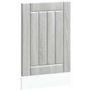 vidaXL mosogatógép panel Lucca szürke sonoma színű fából készült műfa