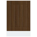 vidaXL mosogatógép panel Lucca barna tölgyfa színű fából készült műfa