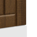 vidaXL mosogatógép panel Lucca barna tölgyfa színű fából készült műfa