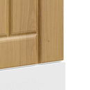 vidaXL mosogatógép panel Lucca kézműves tölgy színű fából készült műfa