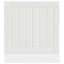 vidaXL mosogatógép panel Lucca fehér színű fából készült műfa