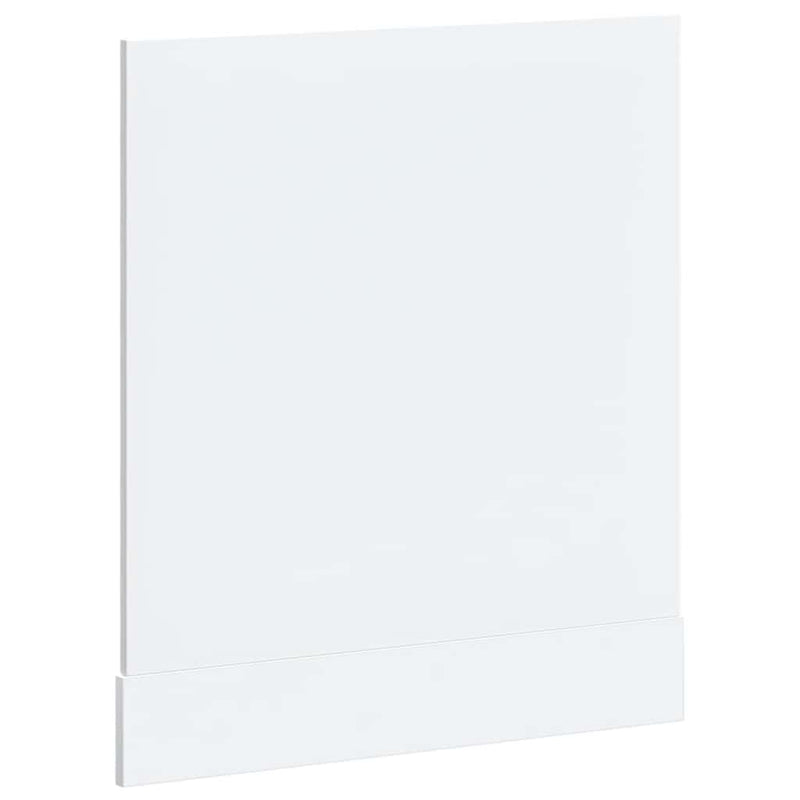 vidaXL mosogatógép panel Lucca fehér színű fából készült műfa