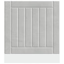 vidaXL mosogatógép panel Lucca beton szürke színű fából készült műfa